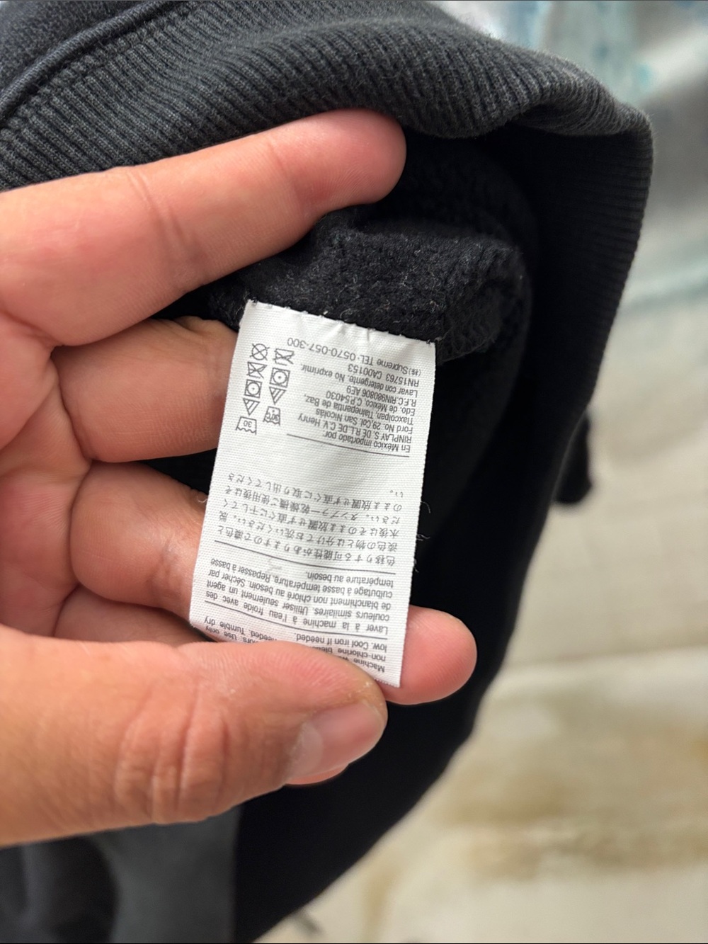 Supreme X Champion Hoodie In Black 100% authentic Size L EUC - Picture 8 of 9